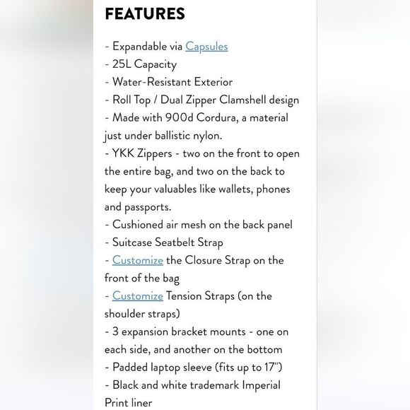 ZOX "FREE WILL" SPECIAL LIMITED EDITION MYTHICAL NEW DAILY BAG OOS COLLECTIBLE - Picture 4 of 9